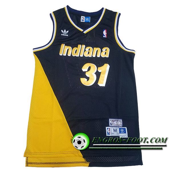 Maillot Indiana Pacers (MILLER #31) 2024/25 Noir/Jaune