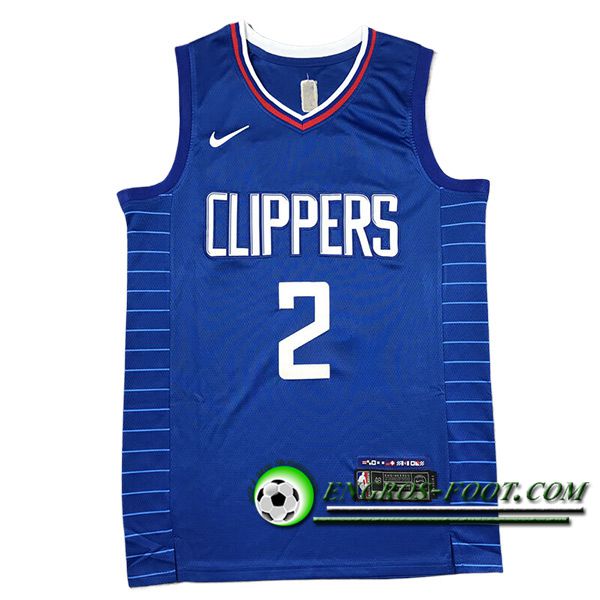 Maillot Los Angeles Clippers (LEONARD #2) 2024/25 Bleu/Blanc