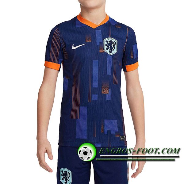 Maillot de Foot Pays-Bas Enfant Exterieur UEFA Euro 2024