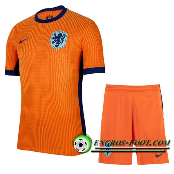 Ensemble Maillot Pays-Bas Domicile + Short UEFA Euro 2024