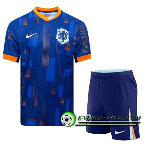 Ensemble Maillot Pays-Bas Exterieur + Short UEFA Euro 2024