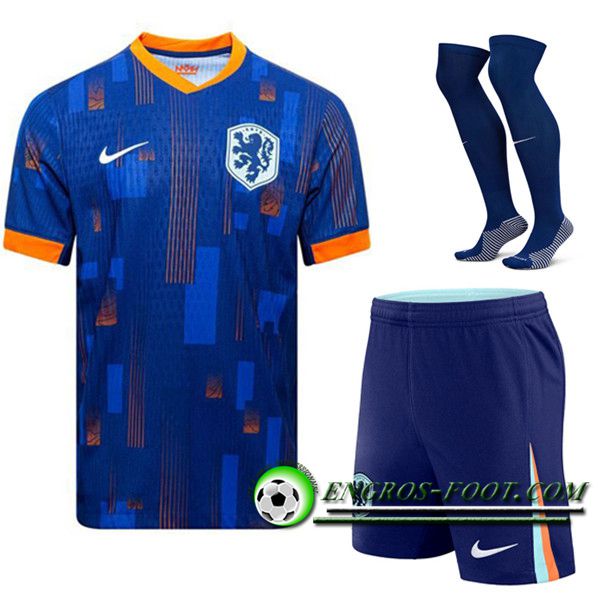 Ensemble Maillot Pays-Bas Exterieur (Short + Chaussettes) UEFA Euro 2024