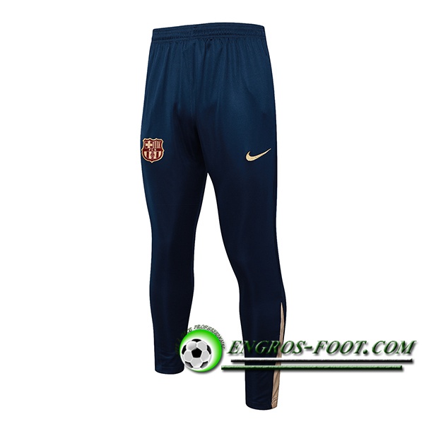 Pantalon Foot FC Barcelone Bleu/Jaune 2024/2025