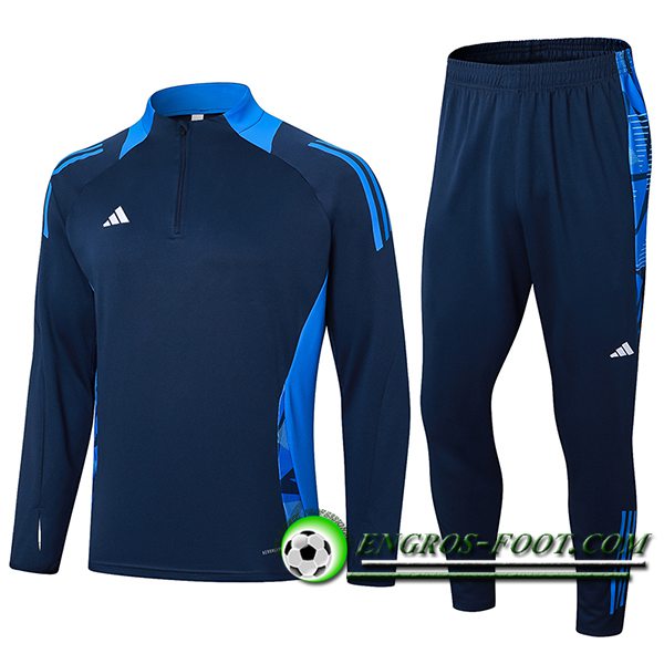 Ensemble Survetement de Foot Adidas Bleu Marine 2024/2025