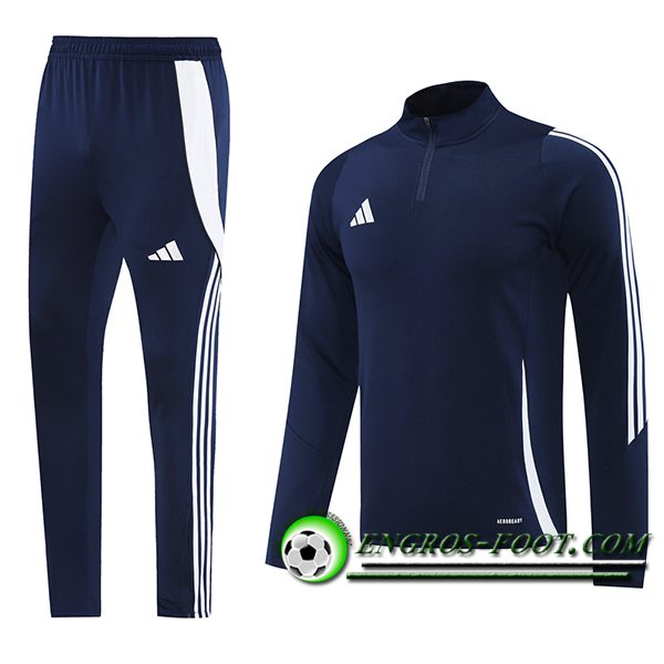 Ensemble Survetement de Foot Adidas Bleu Foncé 2024/2025