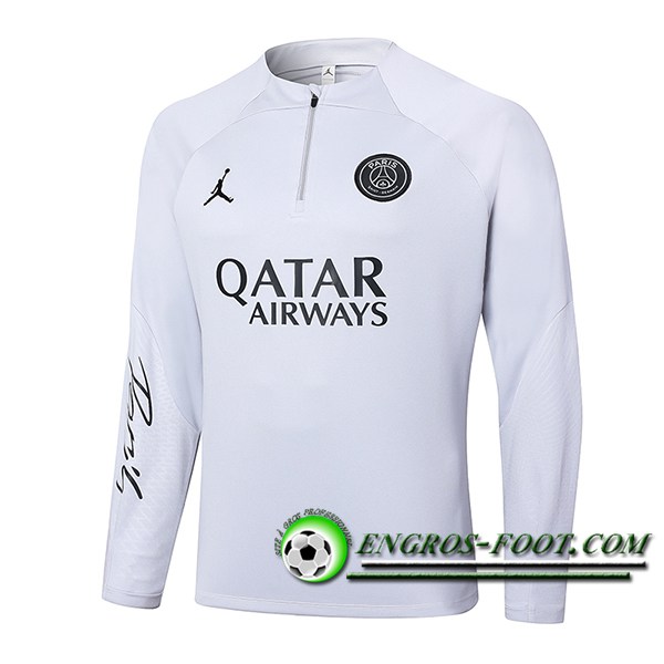 Sweatshirt Training PSG Gris Clair 2024/2025