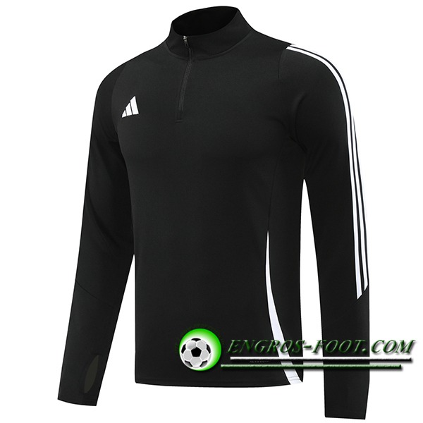 Sweatshirt Training Adidas Noir/Blanc 2024/2025