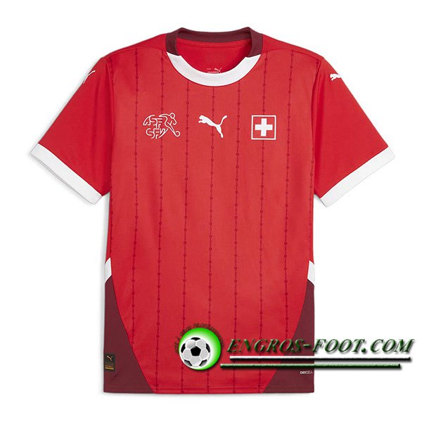 Maillot de Foot Suisse Domicile UEFA Euro 2024