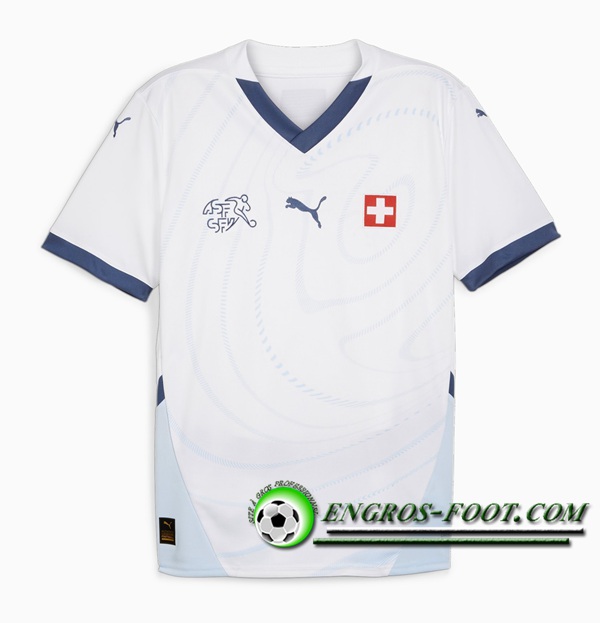 Maillot de Foot Suisse Exterieur UEFA Euro 2024