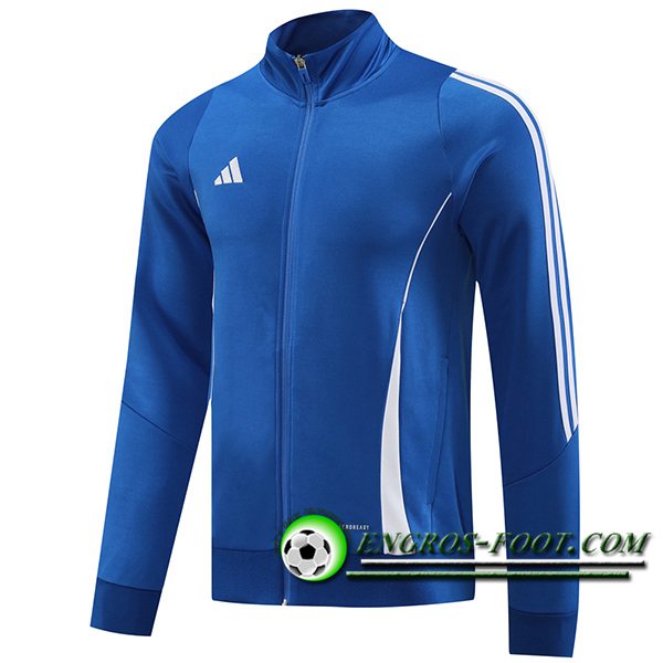 Veste Foot Adidas Bleu/Blanc 2024/2025