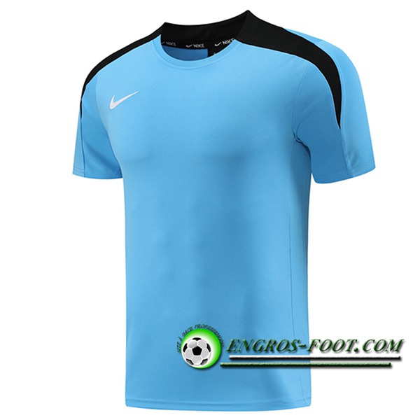 Training T-Shirts Nike Bleu/Noir 2024/2025