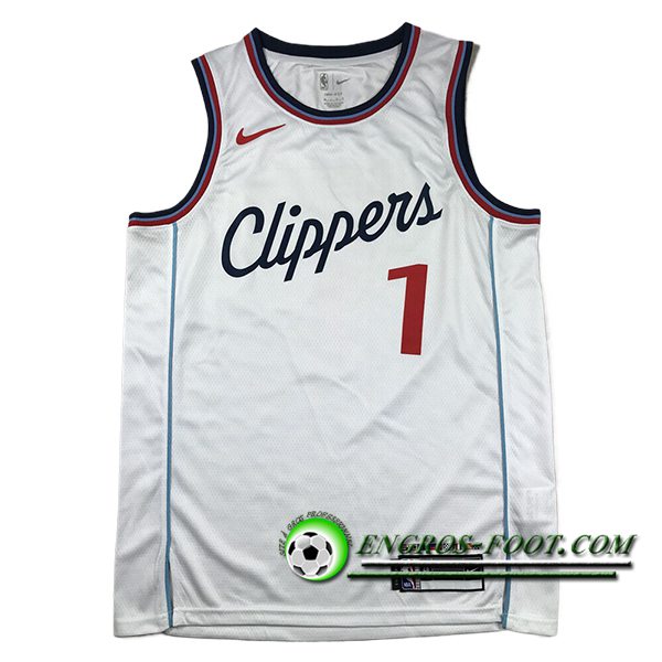 Maillot Los Angeles Clippers (HARDEN #1) 2024/25 Blanc