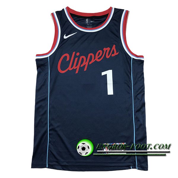 Maillot Los Angeles Clippers (HARDEN #1) 2024/25 Bleu Foncé