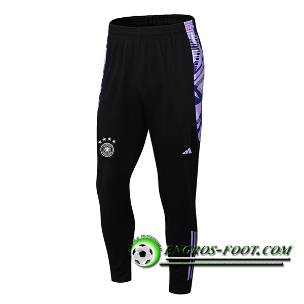 Pantalon Foot Allemagne Pourpre/Noir 2024/2025