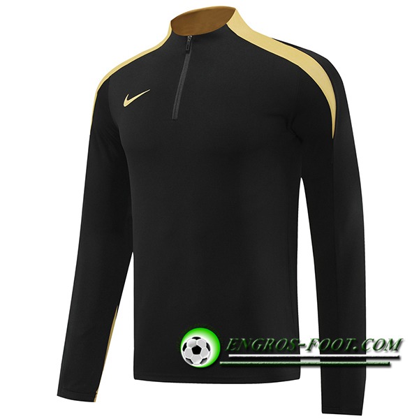 Sweatshirt Training Nike Noir/Jaune 2024/2025 -02