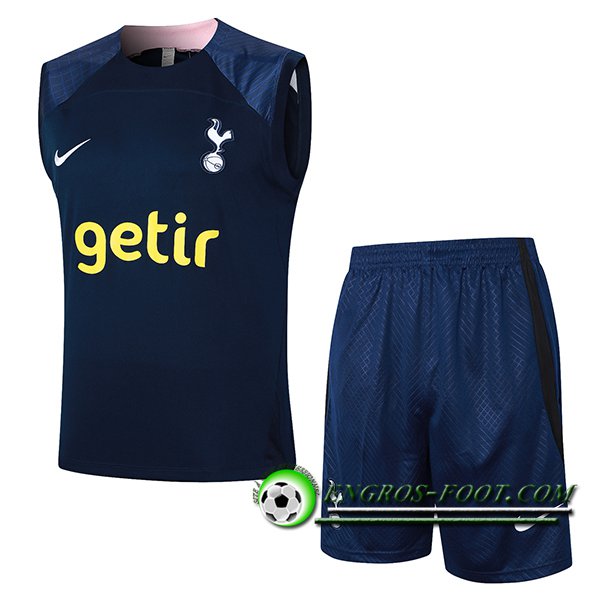 Ensemble Training Debardeur Tottenham Hotspur Bleu Foncé 2024/2025