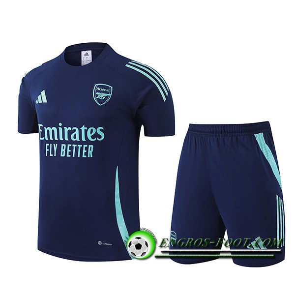 Ensemble Training T-Shirts Arsenal Bleu 2024/2025