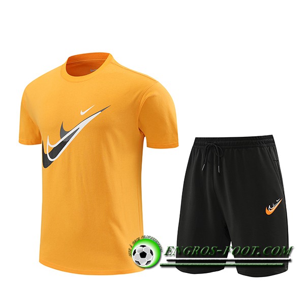 Ensemble Training T-Shirts Nike Orange 2024/2025