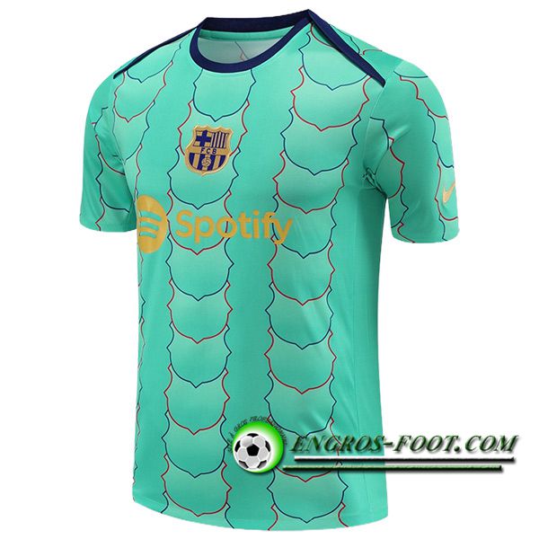 Training T-Shirts FC Barcelone Vert 2024/2025