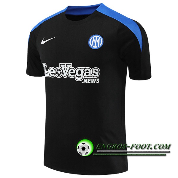 Training T-Shirts Inter Milan Noir/Bleu 2024/2025