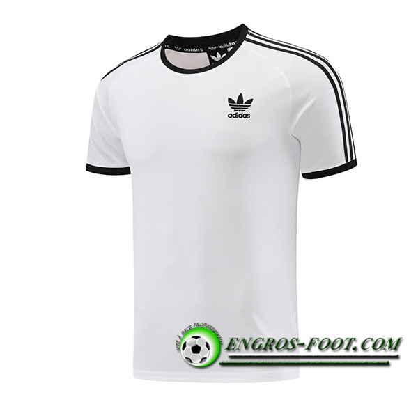 Training T-Shirts Adidas Blanc/Noir 2024/2025 -02