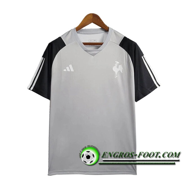 Training T-Shirts Atletico Mineiro Gris/Noir 2024/2025 -02