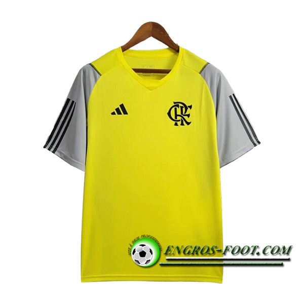 Training T-Shirts Flamengo Jaune/Gris 2024/2025