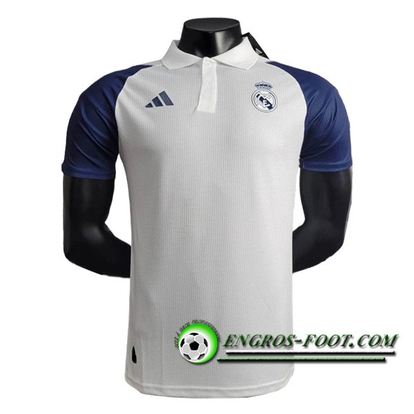 Training T-Shirts Real Madrid Blanc/Bleu 2024/2025
