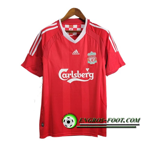 Maillot de Foot FC Liverpool Retro Domicile 2008/2009