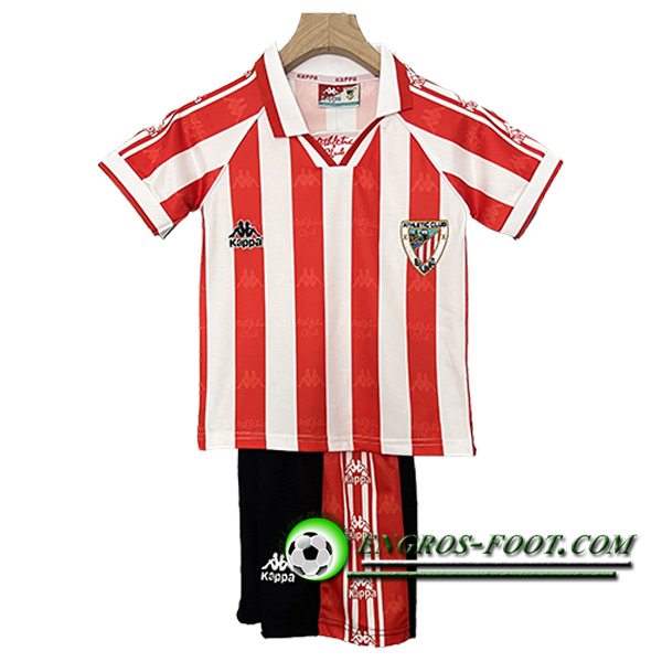 Maillot de Foot Athletic Bilbao Retro Enfant Domicile 1995/1997