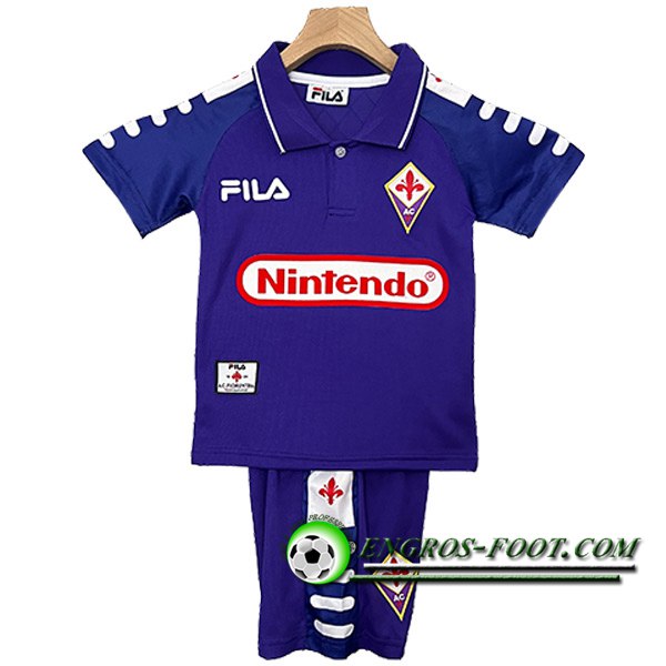 Maillot de Foot ACF Fiorentina Retro Enfant Domicile 1998/1999