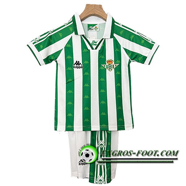 Maillot de Foot Real Betis Retro Enfant Domicile 1995/1997