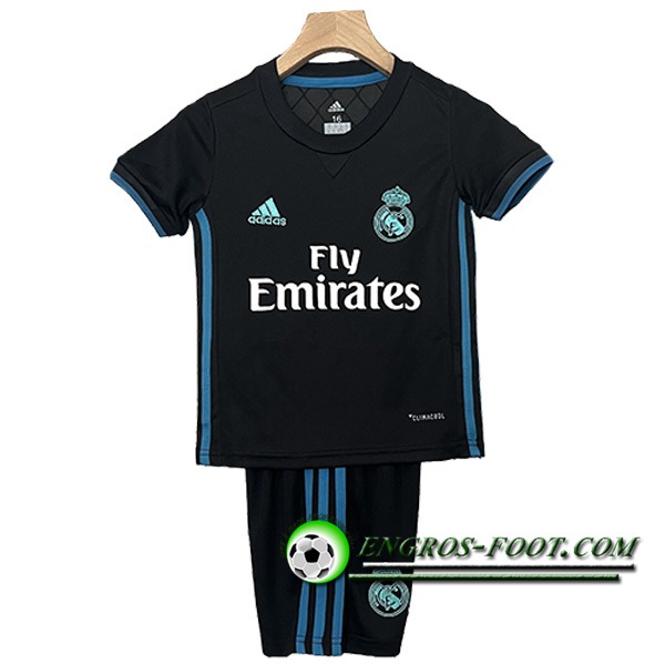 Maillot de Foot Real Madrid Retro Enfant Exterieur 2017/2018