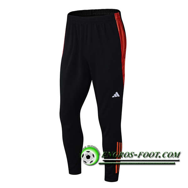 Pantalon Foot Adidas Noir/Rouge 2024/2025