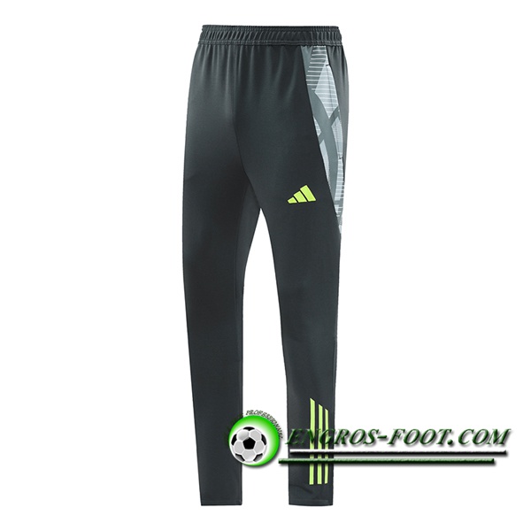 Pantalon Foot Adidas Gris/Vert 2024/2025