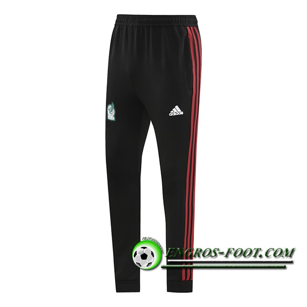 Pantalon Foot Mexique Noir/Rouge 2024/2025