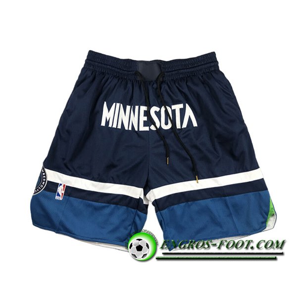 Shorts NBA Minnesota Timberwolves 2024/25 Bleu -03