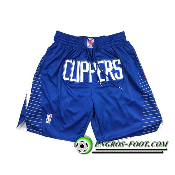Shorts NBA Los Angeles Clippers 2024/25 Bleu