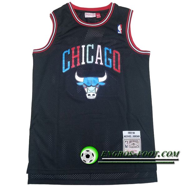 Maillot Chicago Bulls (JORDAN #23) 2024/25 Noir