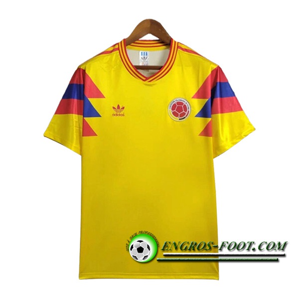 Maillot de Foot Colombia Retro Colombie 1990