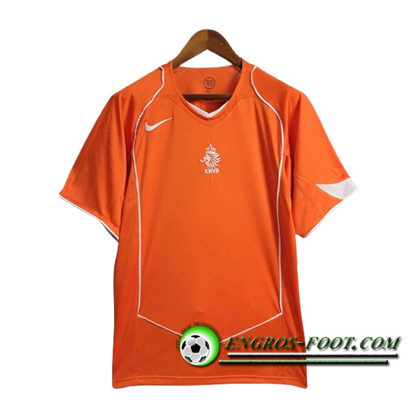 Maillot de Foot Pays-Bas Retro Domicile 2004