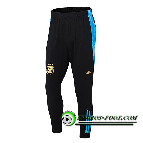 Pantalon Foot Argentine Noir/Bleu 2024/2025