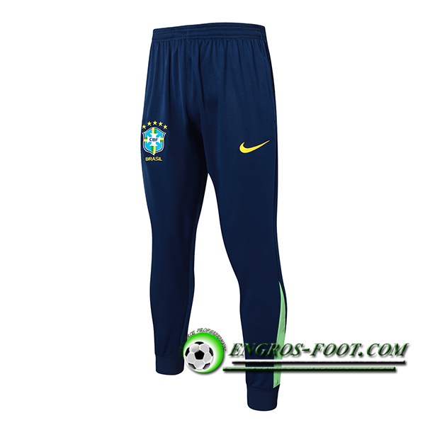 Pantalon Foot Brésil Bleu/Vert 2024/2025