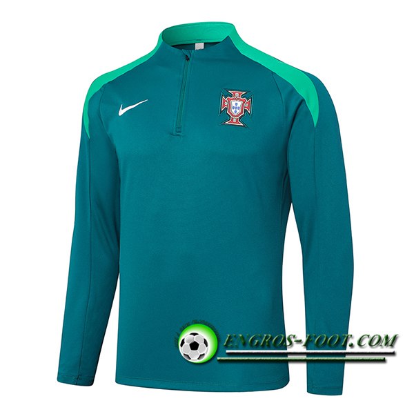 Sweatshirt Training Portugal Vert 2024/2025