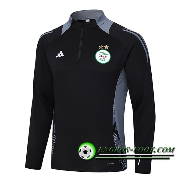 Sweatshirt Training Algeria Noir/Gris 2024/2025