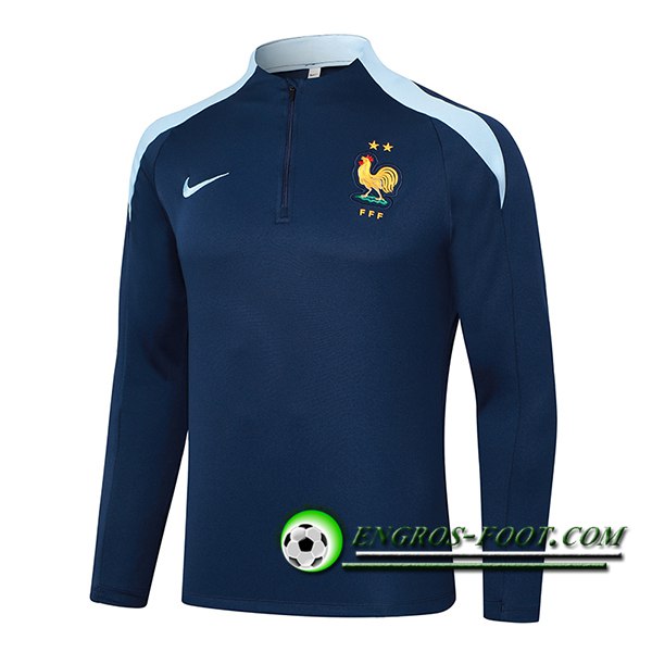Sweatshirt Training France Bleu Royal 2024/2025