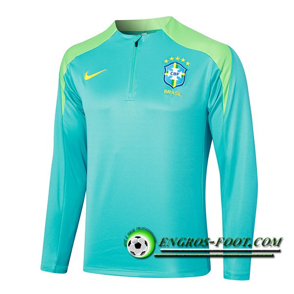 Sweatshirt Training Brésil Vert 2024/2025