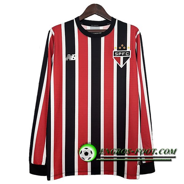 Maillot de Foot Sao Paulo FC Exterieur Manches Longues 2024/2025