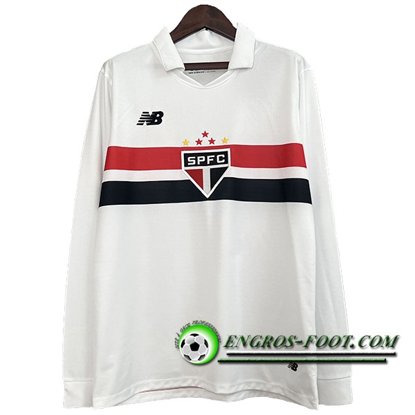 Maillot de Foot Sao Paulo FC Domicile Manches Longues 2024/2025