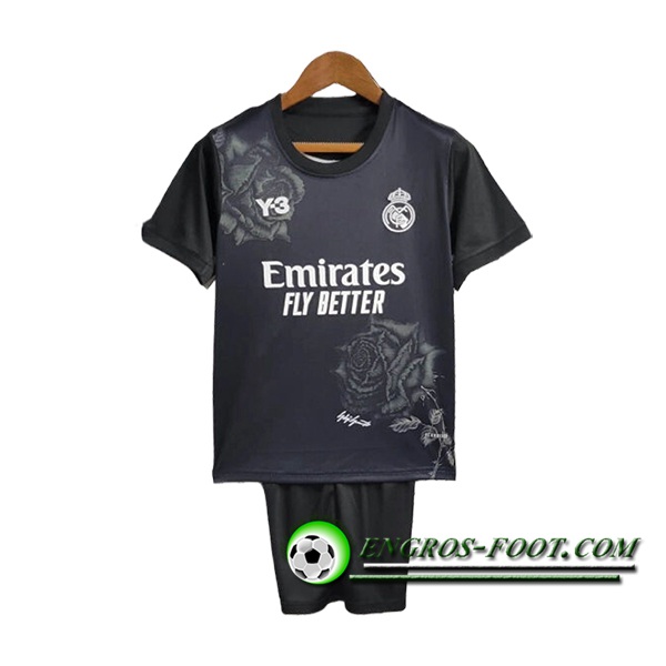 Maillot de Foot Real Madrid Y3 Enfant Special Edition Noir 2024/2025